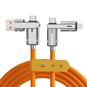 4-in-1 USB C Multi Charger Cable, USB A/C to Type C/Phone,  Charging Cable Compatible with Phone/Laptop/Tablet