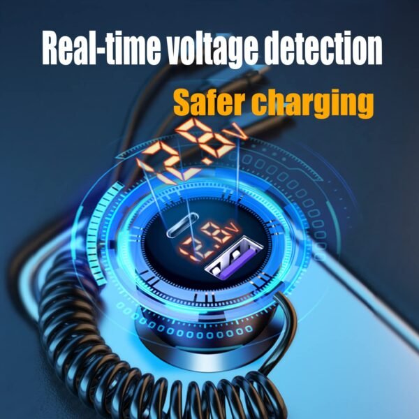 2 Port Car  Charges with 3 Cable -20W - Image 5