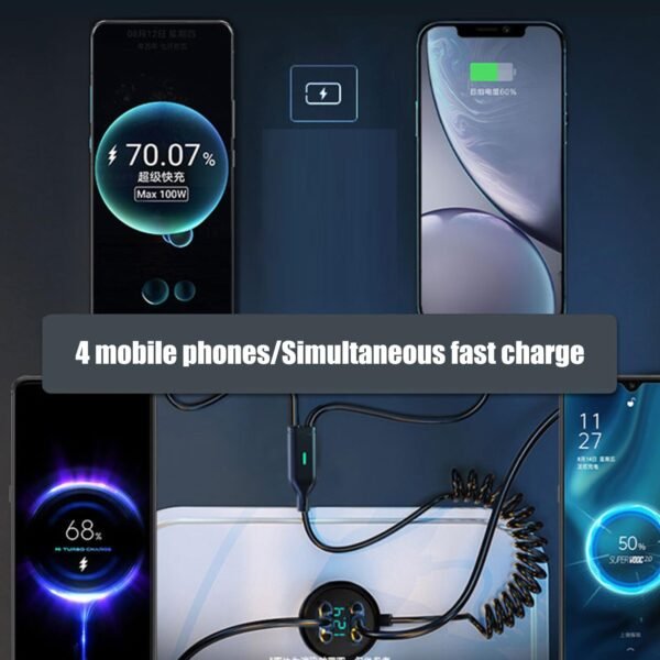 2 Port Car  Charges with 3 Cable -20W - Image 10